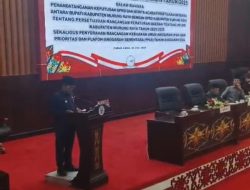DPRD Murung Raya Sahkan RPJMD 2025-2029 Menjadi Perda