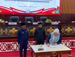 DPRD Murung Raya Tandatangani Kesepakatan Perubahan Anggaran APBD 2025 dalam Rapat Paripurna ke-6 Masa Sidang II