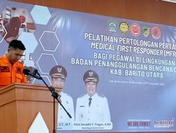 BPBD Barito Utara Perkuat Kesiapsiagaan Darurat Melalui Pelatihan Medical First Responder untuk 45 ASN